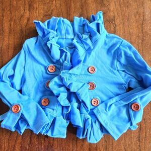 pipperdoodles Baby Girl Sweater Blue Size 18-24 Months